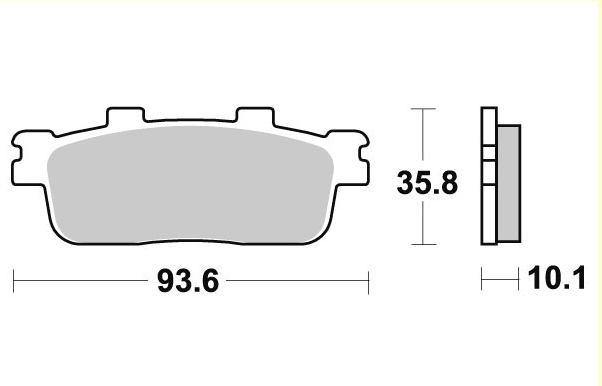 엘리그 브레이크 패드 EL-427 EM-068 SYM HD EVO 125 I/200 GTS 125 보이져 앞/뒤 GTS 250 보이져 뒤 / JOYMAX 250