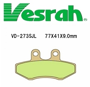 [Vesrah]베스라 VD273JL/SJL - YAMAHA CYGNUS X(03-11) 기타 그 외 기종 - 오토바이 브레이크 패드