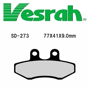 [Vesrah]베스라 SD273 - YAMAHA CYGNUS X(03-11) 기타 그 외 기종 - 오토바이 브레이크 패드