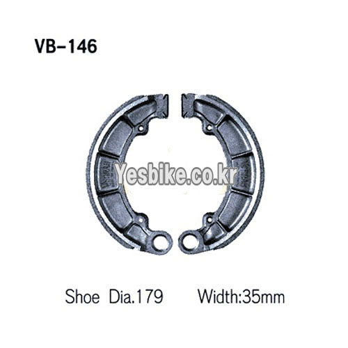 VESRAH 베스라 HONDA SHADOW400,MAGNA,SHADOW750,PC800,SHADOW1100 브레이크라이닝, VB-146