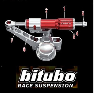 [BITUBO]비투보 GSXR600/750 00~03 STEERING DAMPER