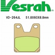 [Vesrah]베스라 VD264JL/SJL - YAMAHA XJR400(01-07), YZF1000(08), YZF-R1(98-01) 기타 그 외 기종 -오토바이 브레이크 패드