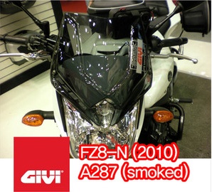 FZ8-N (2010) - A287 (smoked),지비,윈드스크린