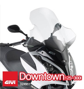 킴코 Downtown 125i-300i (09-10) - D294ST,지비,윈드스크린