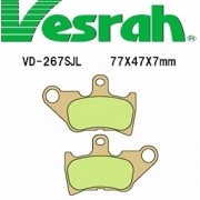 [Vesrah]베스라 VD267JL/SJL- YAMAHA JOG (00-02),JOG ZR EVOLUTION(01-02) 기타 그 외 기종 -오토바이 브레이크 패드