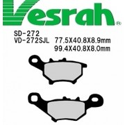 [Vesrah]베스라 SD272 - YAMAHA JOG DELUXE,JOG ZR,JOG,GRAN AXIS100 기타 그 외 기종 -오토바이 브레이크 패드