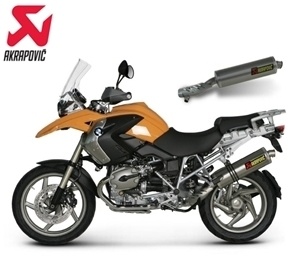 [Akrapovic] BMW R1200GS/Adventure 04~09 SLIP-ON TITAN