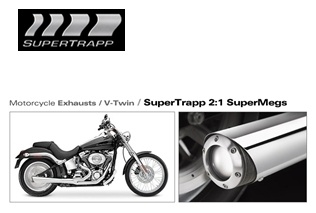 [Supertrap] Softail, Dyna 2:1 SUPER MEGS