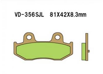 Vesrah(베스라) 브레이크 패드 VD356JL/SJL