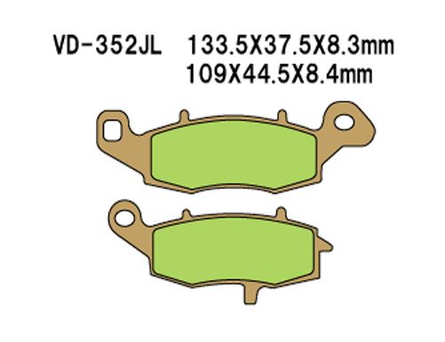 Vesrah(베스라) 브레이크 패드 VD352JL/SJL