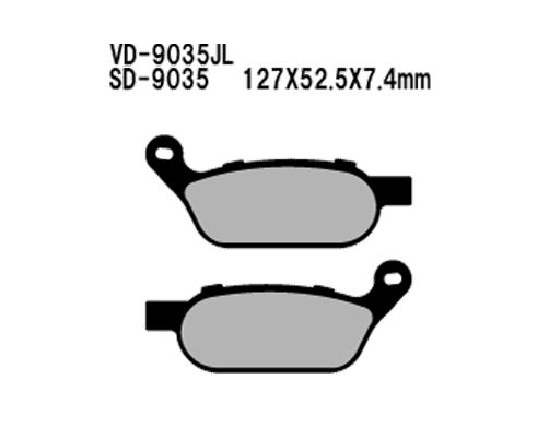 Vesrah(베스라) 브레이크 패드 WD9035(SD9035)