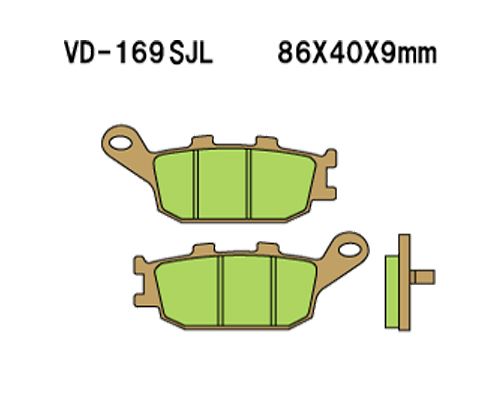 Vesrah(베스라) 브레이크 패드 VD169JL/SJL