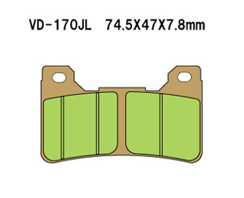 Vesrah(베스라) 브레이크 패드 VD170JL/SJL