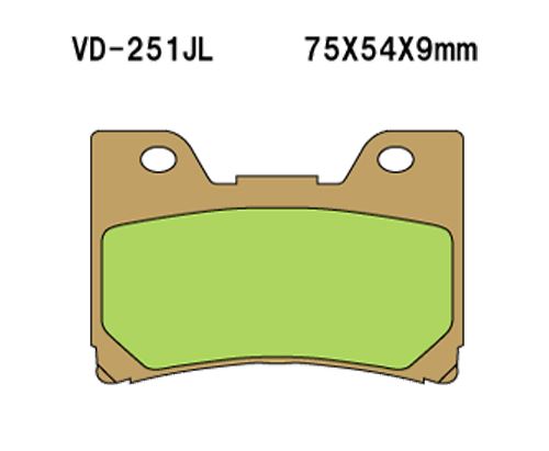 Vesrah(베스라) 브레이크 패드 VD251JL/SJL