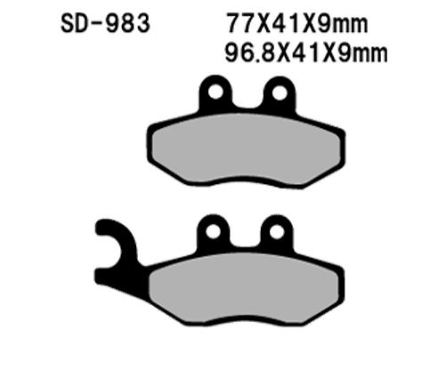 Vesrah(베스라) 브레이크 패드 WD983(SD983)