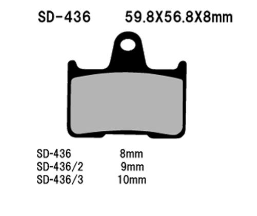 Vesrah(베스라) 브레이크 패드 WD436(SD436)