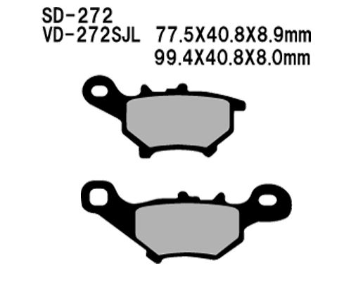 Vesrah(베스라) 브레이크 패드 WD272(SD272)