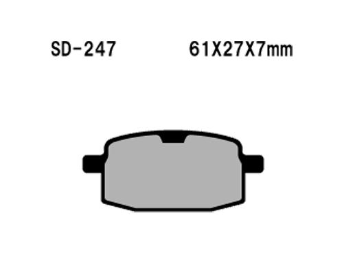 Vesrah(베스라) 브레이크 패드 WD247(SD247)