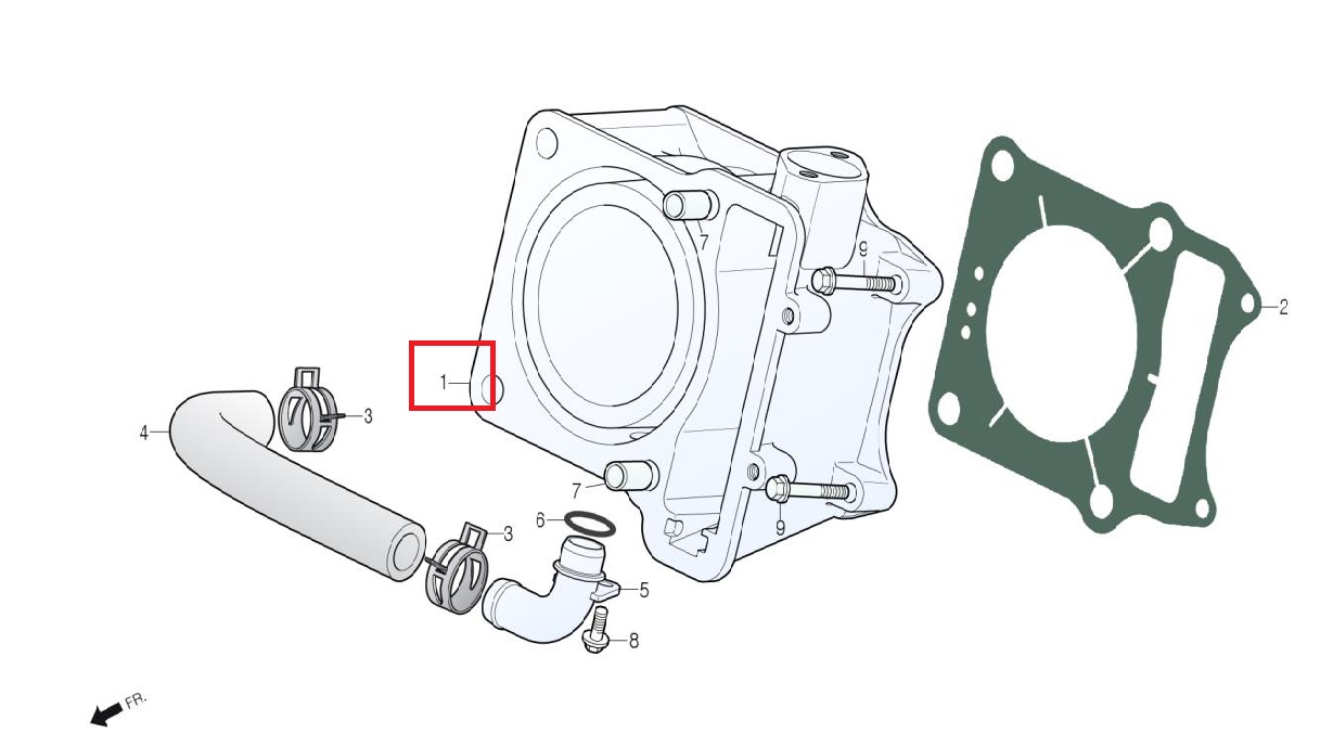 SV250(Q3) 실린더