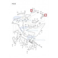 GD250(R)(엑시브250R) 언더카울 브라켓 94471HD8500