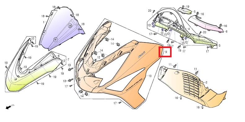 SV250(Q3) 언더커버(앞)A