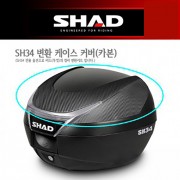 SHAD 샤드 탑케이스 SH34 변환 케이스 커버 카본 D1B34E06
