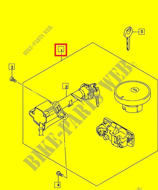 버그만125 BURGMAN125 키ASS`Y 37102-12860-000