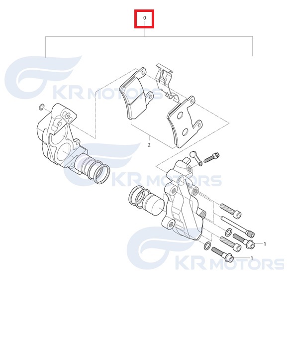 GV250(DR) 미라쥬250(DR) 캘리퍼ASSY(앞)