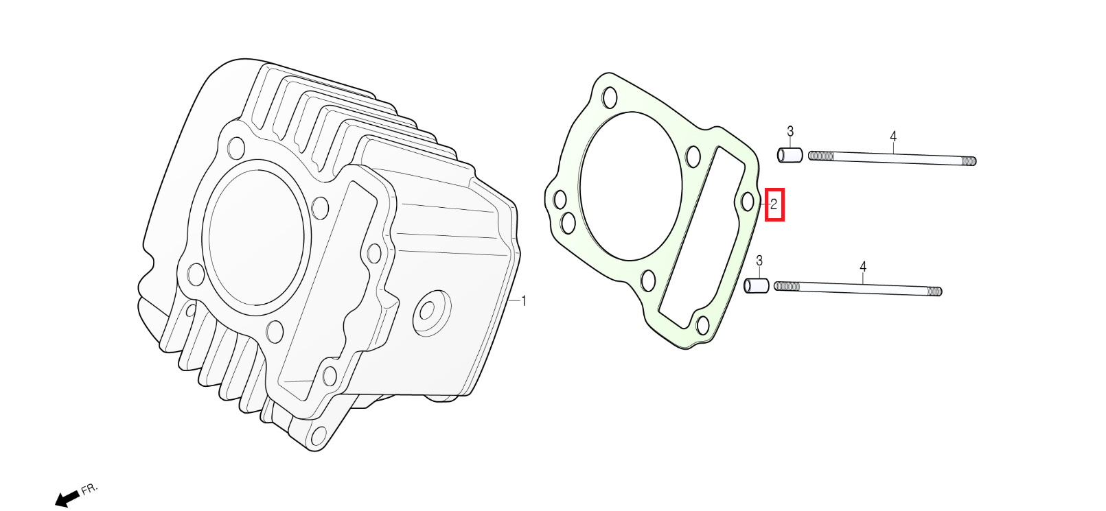 CB115(베스트) 실린더가스켓