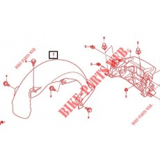 벤리110(BENLY110) 머드가드(뒤) 80100-GGM-950