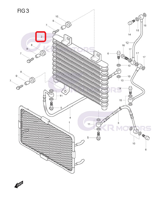 GV250(DR) 오일쿨러