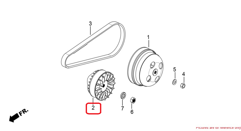 K-WIN(ADV125)  무버블 ASSY 21200CN7700