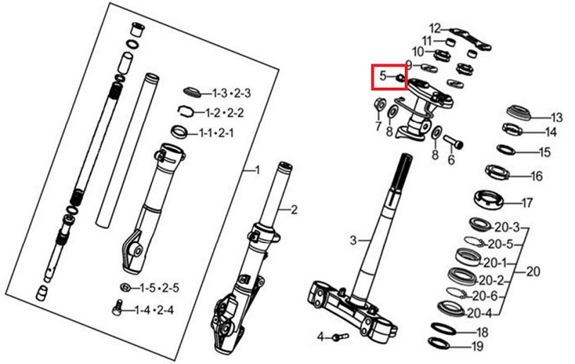 UHR125 어퍼브라켓 51310H7R000H000