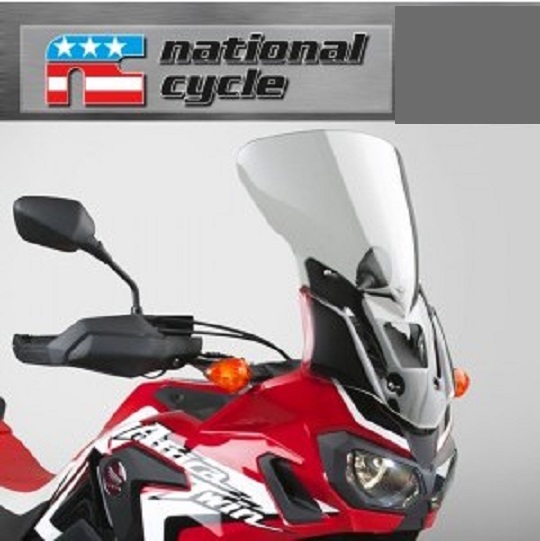 네셔널싸이클(Nationalcycle) HONDA(혼다) CRF1000L Africa Twin/Adventure Sports '16~'19 VStream® Sport/Tour Windscreen - Light Tint(브이스트림 스포츠 투어 윈드스크린) N20058