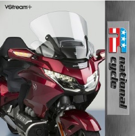 네셔널싸이클(Nationalcycle) HONDA(혼다) GL1800 골드윙 투어 & 골드윙 '18~ VStream+® Deluxe Standard Replacement Screen with Vent - Clear (브이스트림 플러스 디럭스 스탠다드 스크린 - 클리어) N20020