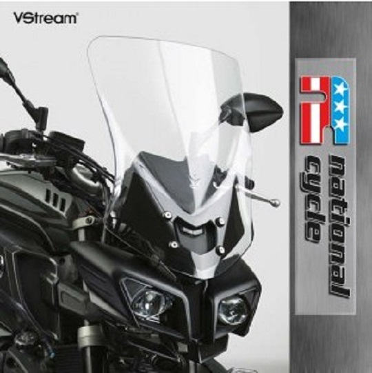 네셔널싸이클(Nationalcycle) YAMAHA(야마하) MT-10(FZ-10) '16~'20 VStream® Touring Windscreen - Clear (브이스트림 투어링 윈드스크린 - 클리어) N20327