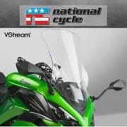 네셔널싸이클(Nationalcycle) KAWASAKI(가와사키) Z1000SX '17~'20, NINJA1000SX '21~'23 VStream® Touring Windscreen - Clear (브이스트림 투어링 윈드스크린 - 클리어) N20123
