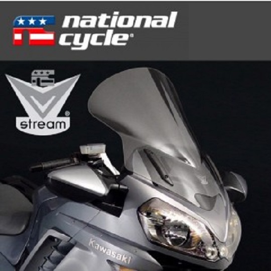 네셔널싸이클(Nationalcycle) KAWASAKI(가와사키) '08~'14 GTR1400 Concours(ZG1400) VStream® Replacement Windscreen(윈드스크린) N20102