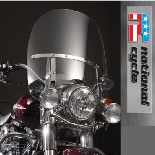 네셔널싸이클(Nationalcycle) HARLEY-DAVIDSON(할리데이비슨) FLHR 로드킹 '94~'21SwitchBlade® 2-Up® Quick Release Windshield (스위치 블레이드 퀵 릴리즈 윈드쉴드) N21139A(구:N21139) + KIT-Q343