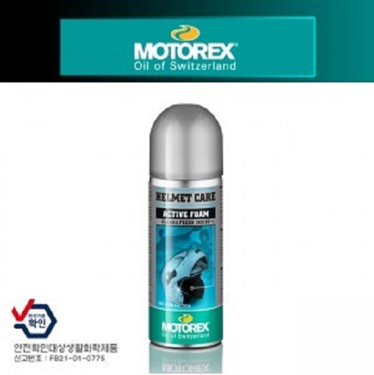 모토렉스(MOTOREX) 헬멧 세척제 HELMET CARE ACTIVE FOAM(헬멧 케어 엑티브 폼) 200ML