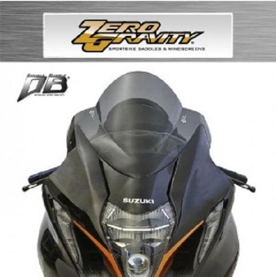 Zerogravity(제로그래비티) SUZUKI GSX1300R HAYABUSA(하야부사) '21~ 더블버블 스모크 윈도우(윈드스크린) 16-135-02