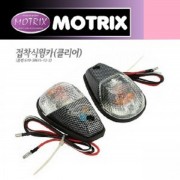 모트릭스(Motrix) 범용 접착식윙카(클리어렌즈) 2선타입, 2개 1세트 619-38615-12-2