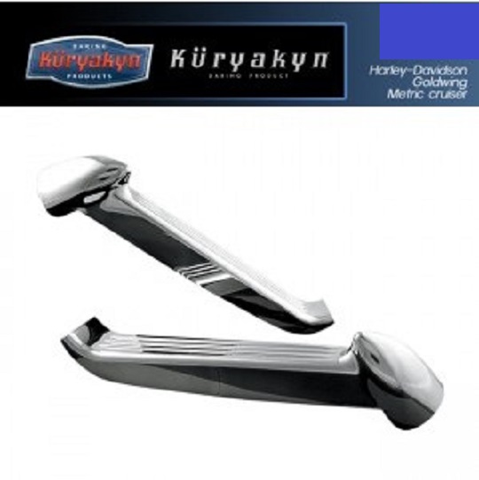 쿠리야킨(Kuryakyn) Honda(혼다) GL1800(골드윙) & F6B Chrome Handlebar Top Covers (크롬 핸들바 탑 카바) 3747