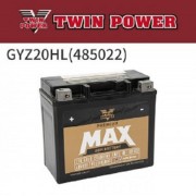 트윈파워(TWIN POWER) Premium MAX Factory-AGM 배터리 (YUASA USA 제조) GYZ20HL(485022)