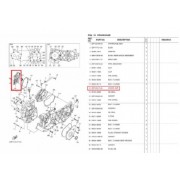 N-MAX125 엔맥스125 마그네트커버 우측 2DP-E5417-00