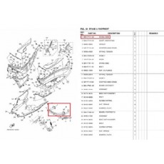 N-MAX125 엔맥스125(21년~) 메인스텐드 B6H-F7111-00