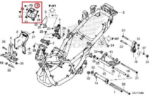 ADV350 핸들스톱퍼커버 64145K2LD00